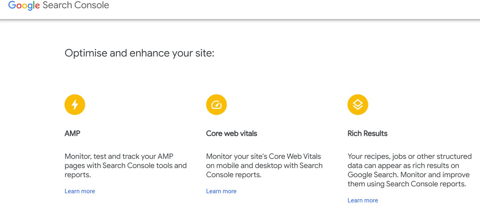 googlesearchconsoletool Home Google Search Console Home Page Image