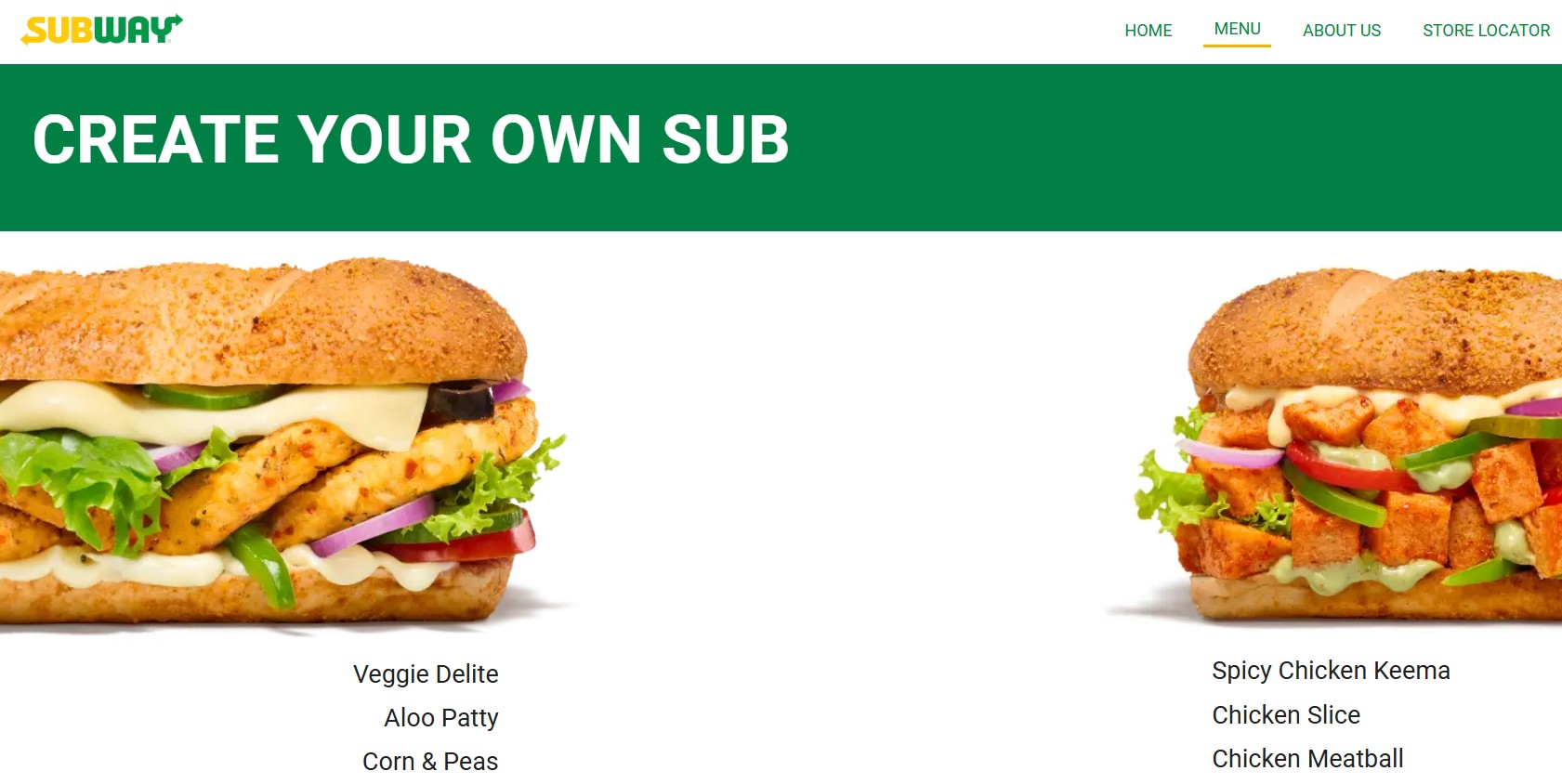 subwayssubwaymywaycustomization Home Subway My Way Customization from Subway