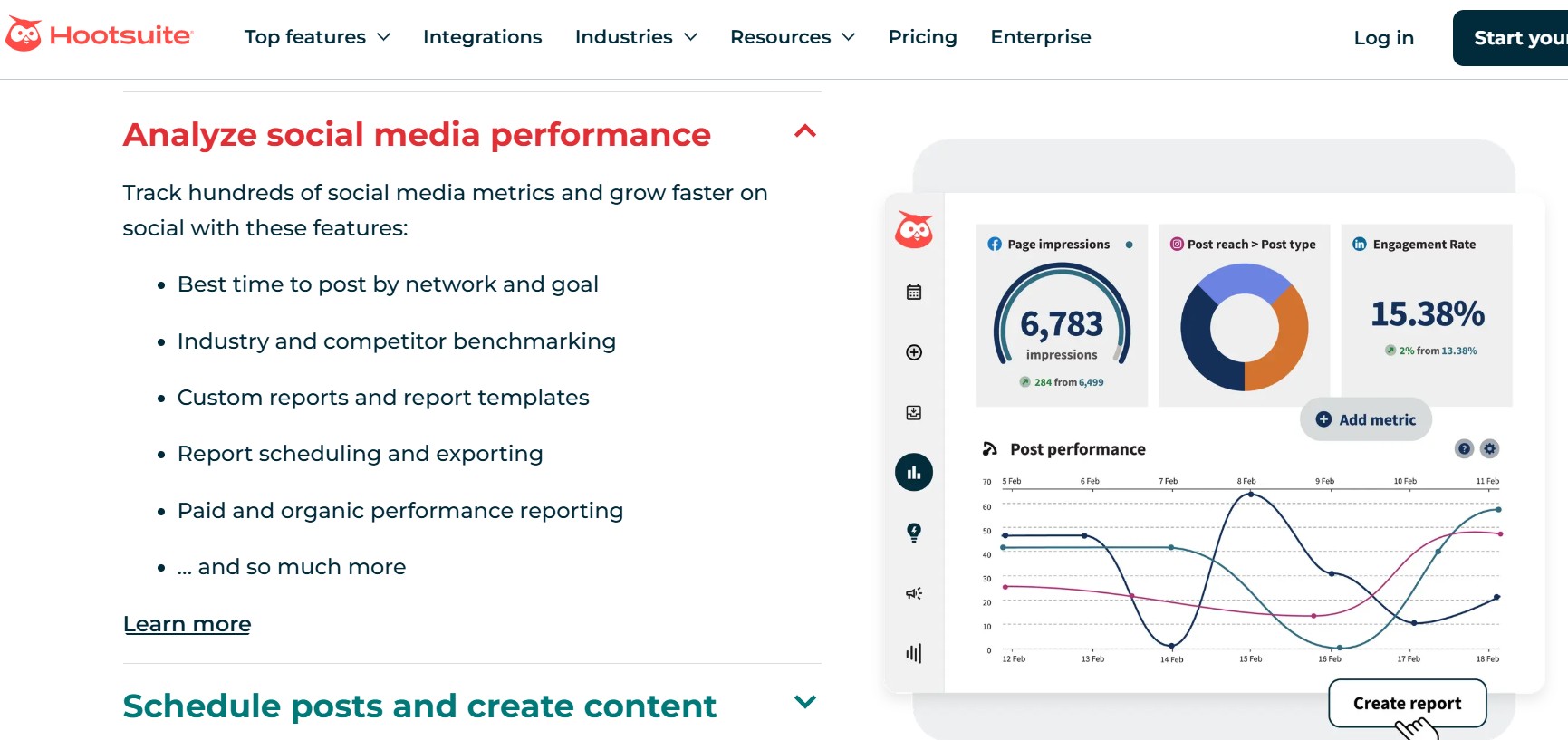 Hootsuite Powerful Social Media Management Platform for Businesses Home Hootsuite Homepage Showcasing Social Media Management and Marketing Tools