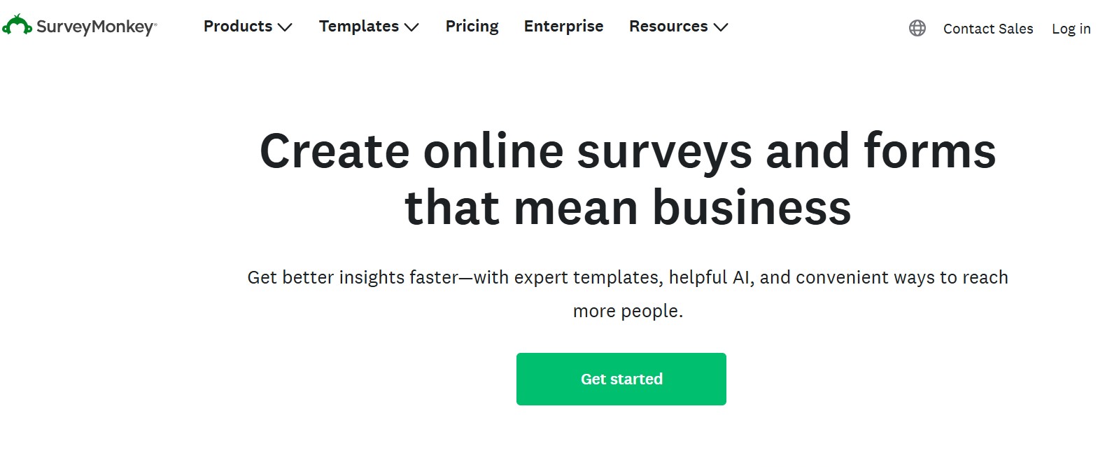 surveymonkeyhomepage Home Home Page of Survey Monkey