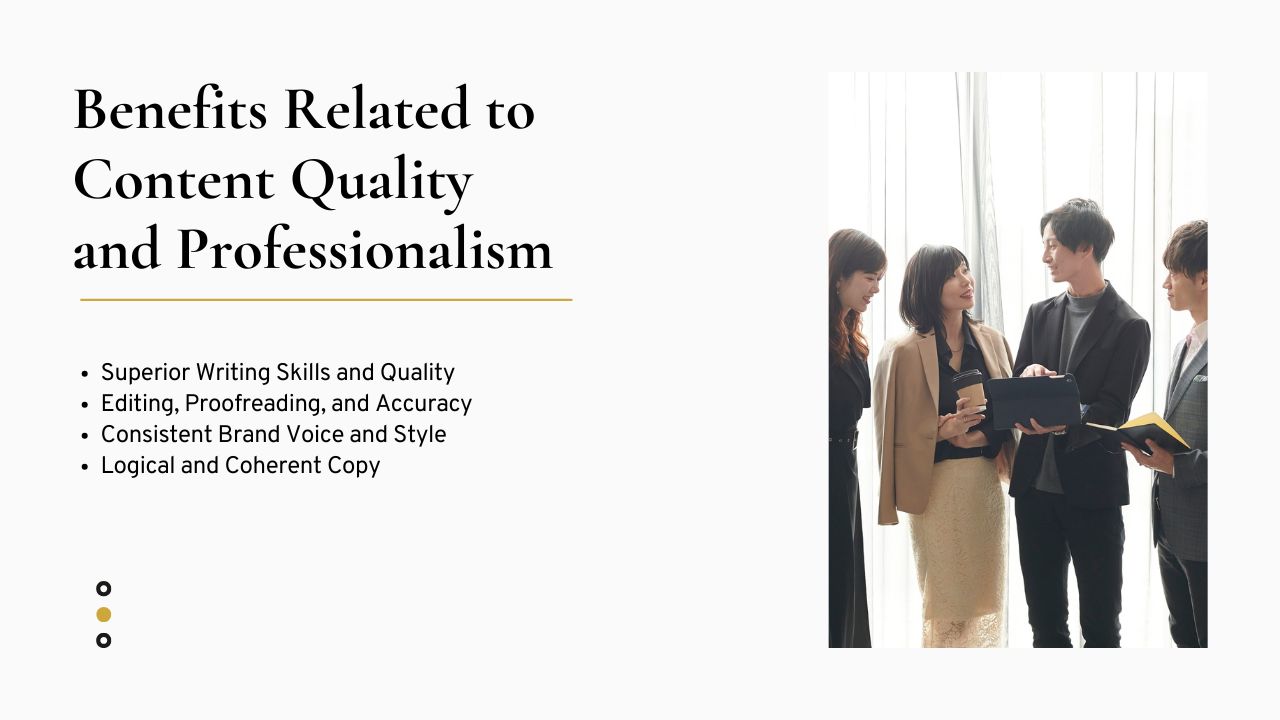 Benefits of Content Quality and Professionalism Home Advantages of Professional Content Writing and High quality Content
