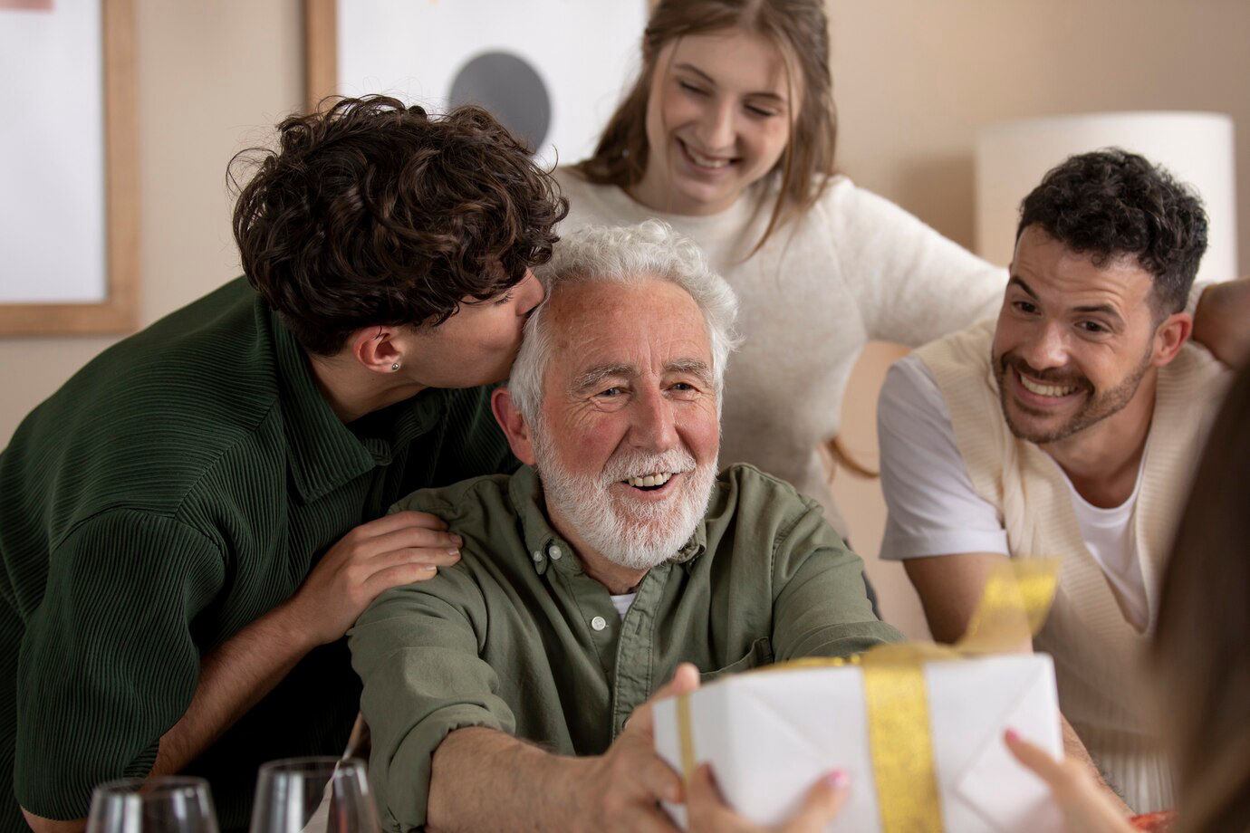 Fathers Day Wishes for a Friend Celebrating Fatherhood Home a Person Giving Fathers Day Wishes to Their Friend in a Joyful Moment