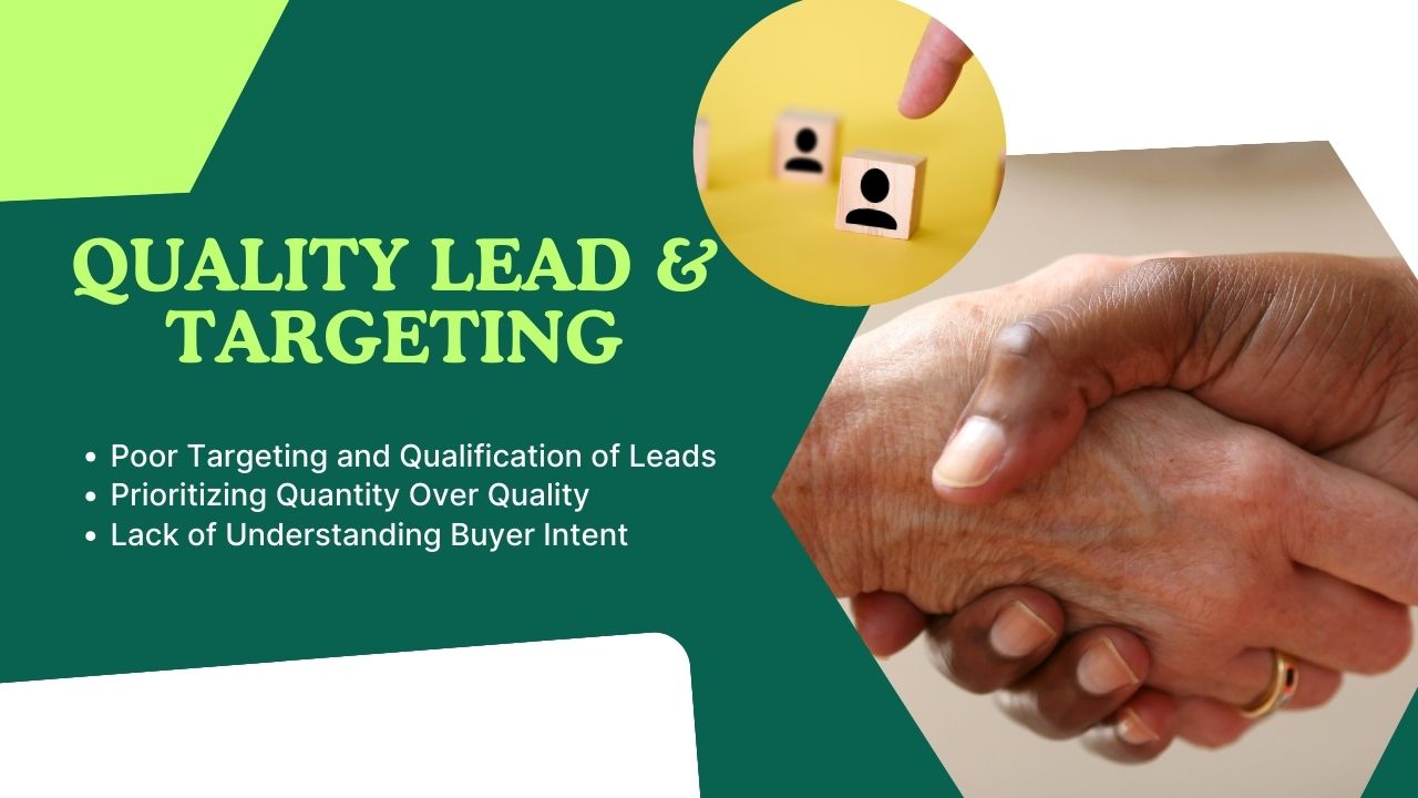 Issues Related to Lead Quality and Targeting Home Challenges in Lead Quality and Targeting for Better Conversion Rates