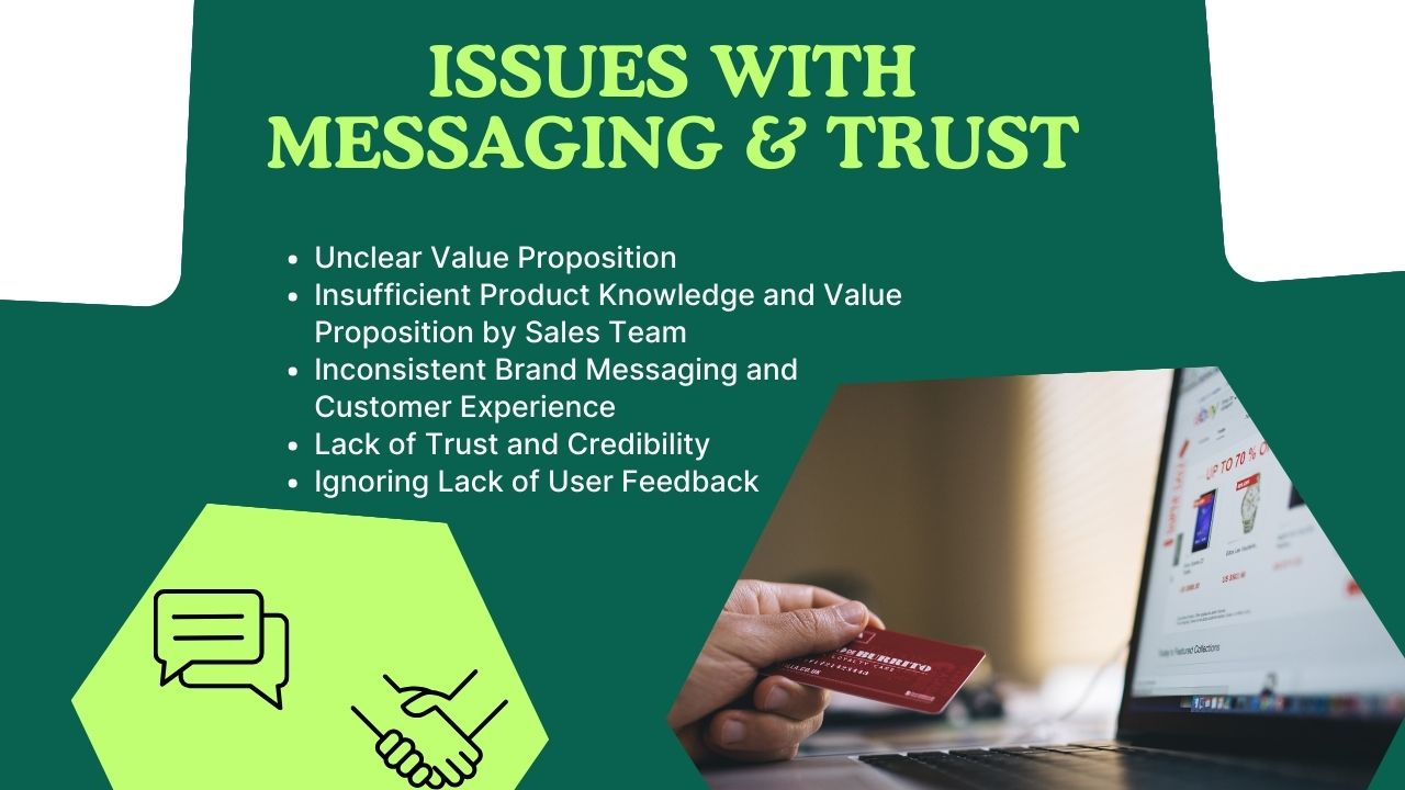 Issues with Messaging and Trust Home Challenges with Messaging and Building Trust in Customer Relationships