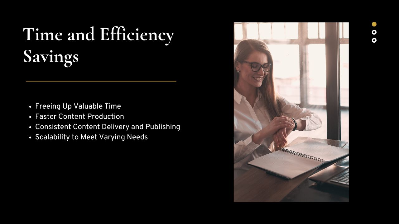 Time and Efficiency Savings Home Save Time and Improve Efficiency by Hiring Professional Content Writers