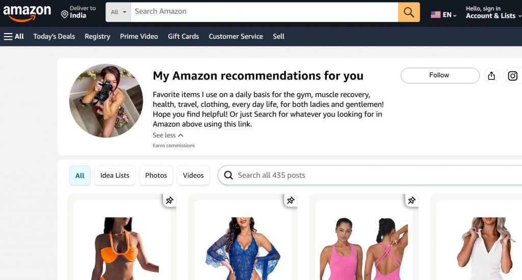 Amazon Recommended for You Personalized Shopping Home Amazon Personalized Recommendations Section