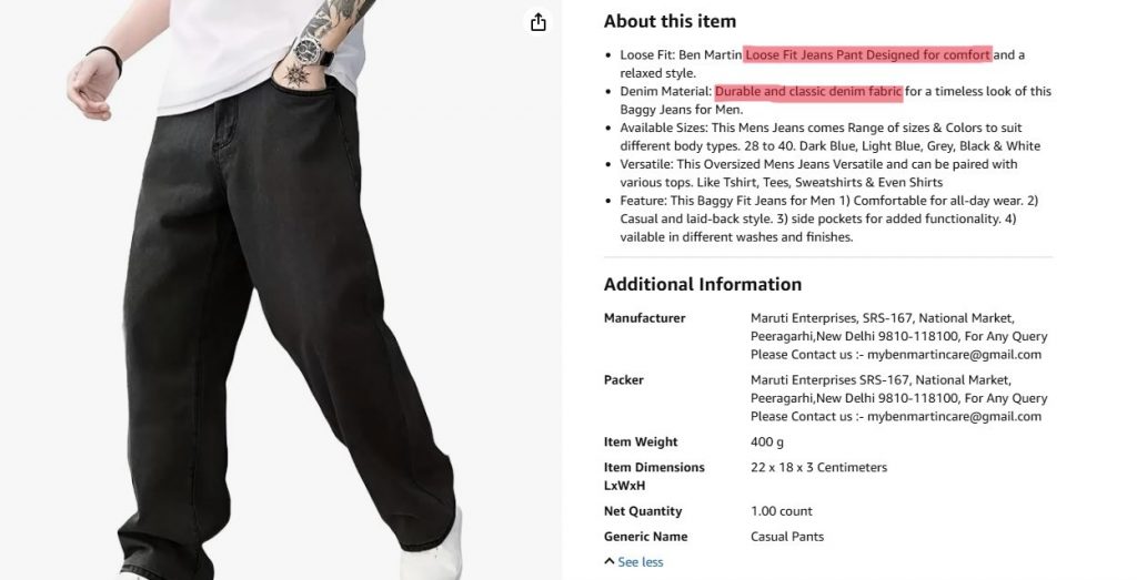 Make It Easy to Read Home Format Product Descriptions for Easy Reading