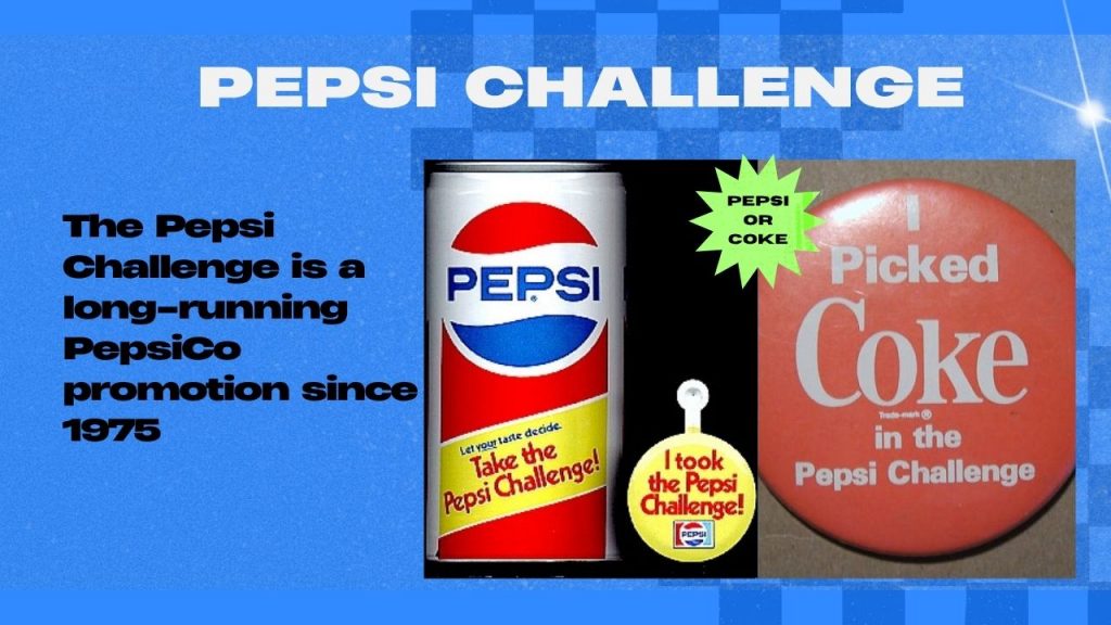 The Pepsi Challenge 1970s A Bold Branding Experiment Home 1970s Pepsi Challenge Campaign Highlighting Blind Taste Tests Against Coca cola