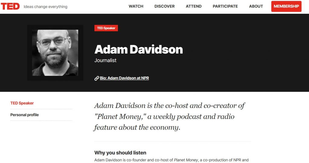 TED Talks LongForm Video Content Example Home Ted Talk As a Long form Content Video Example