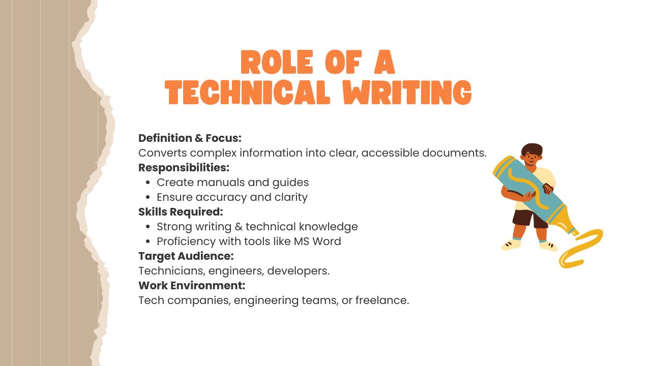 Understanding the Role of Technical Writing in Clear Communication Home Role of Technical Writing Translating Complex Information into Clear Documentation