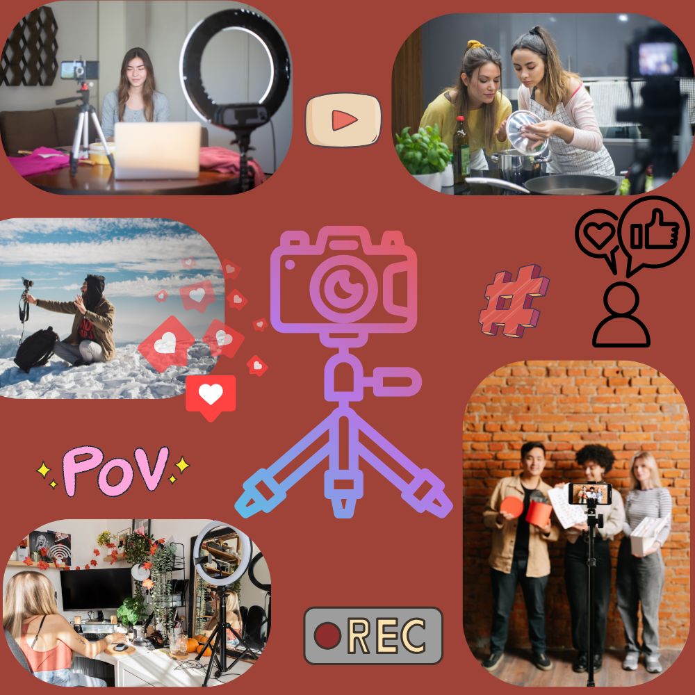 Creative Vlog Content Ideas for Beginners Students and Youtubers