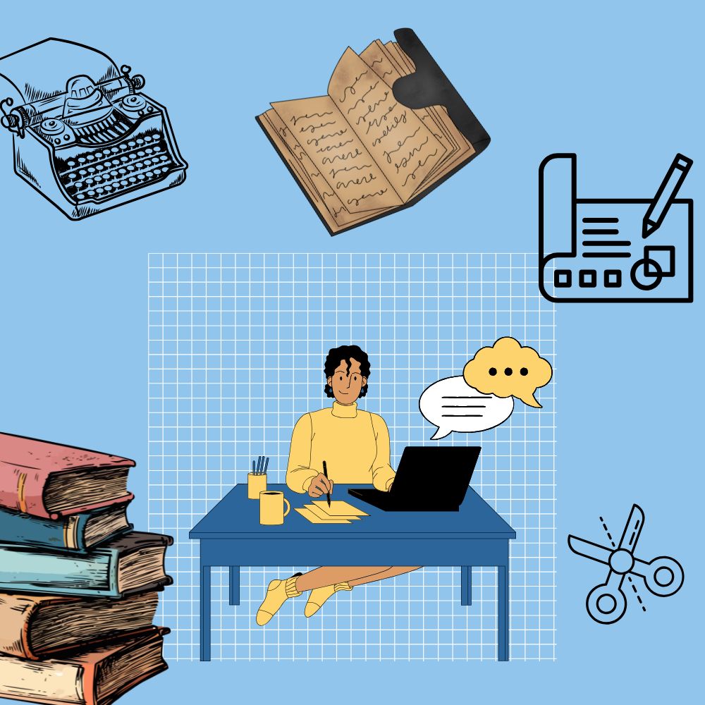 Infographic Showing How to Write a Book with Planning Writing and Publishing Steps