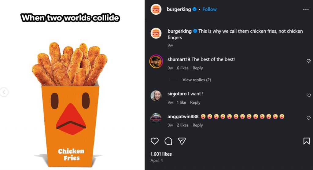 How Burger King Wins on Social Media Wordsmithh Blog Burger King Social Media Posts on Twitter and Instagram