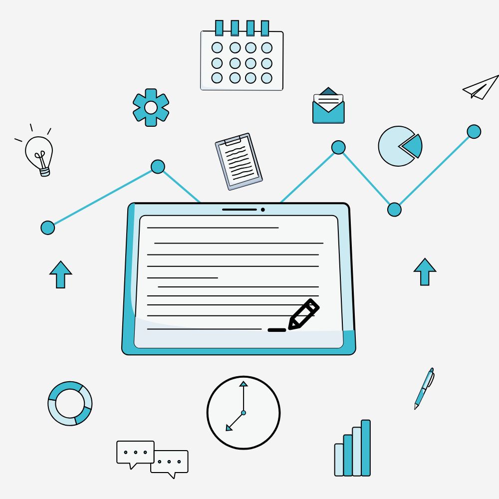Infographic Showing How to Become a Content Writer with Step by step Tips