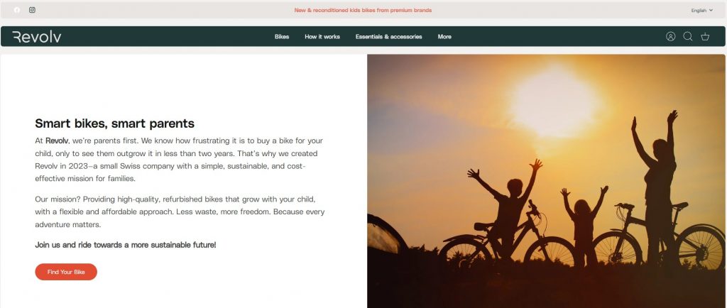 Revolv About Us Wordsmithh Blog Revolv Bikes About Us Page Using Storytelling Style