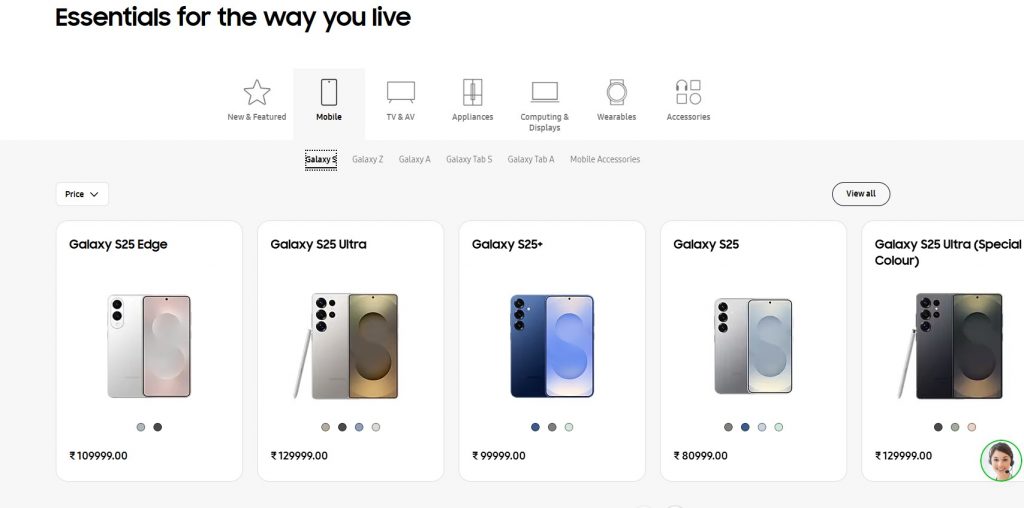 Samsungs Price Marketing Wordsmithh Blog Samsung Pricing Strategy Targeting All Market Segments