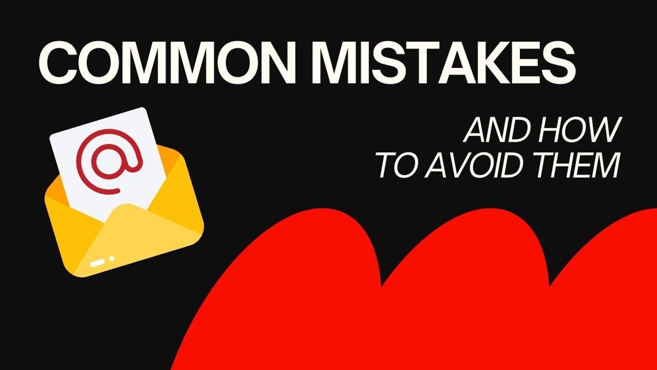 Email writing common mistakes 