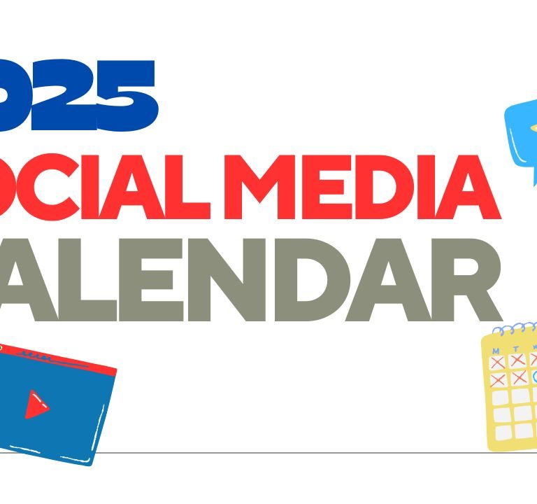 Social media calendar 2025