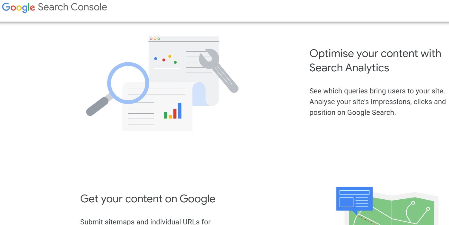 Google console tool image