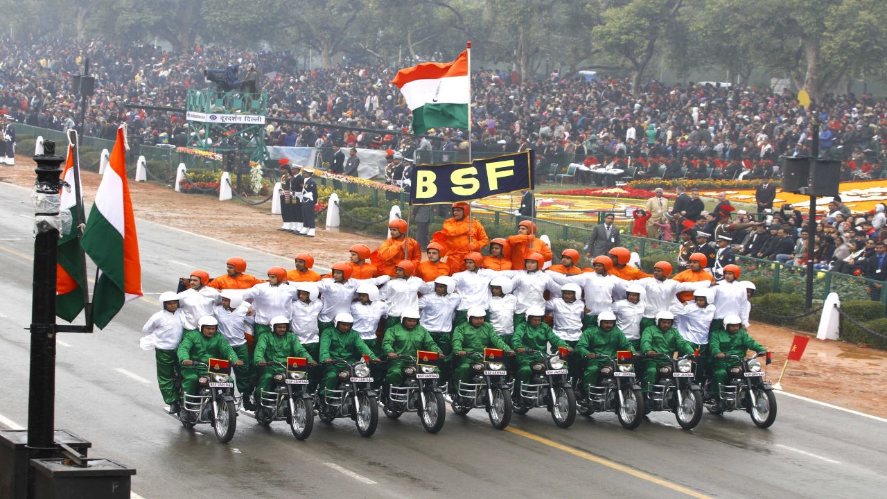 Republic day parade by indian army