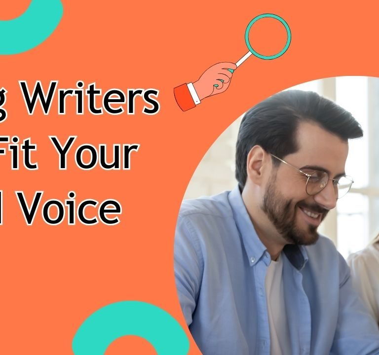 Finding writers to match your brand voice blog title