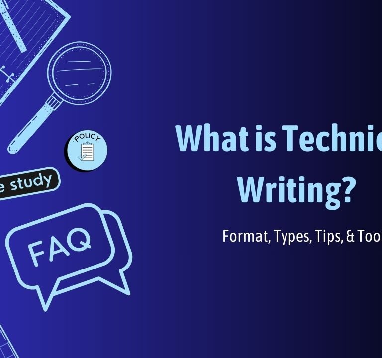 What is technical writing blog title