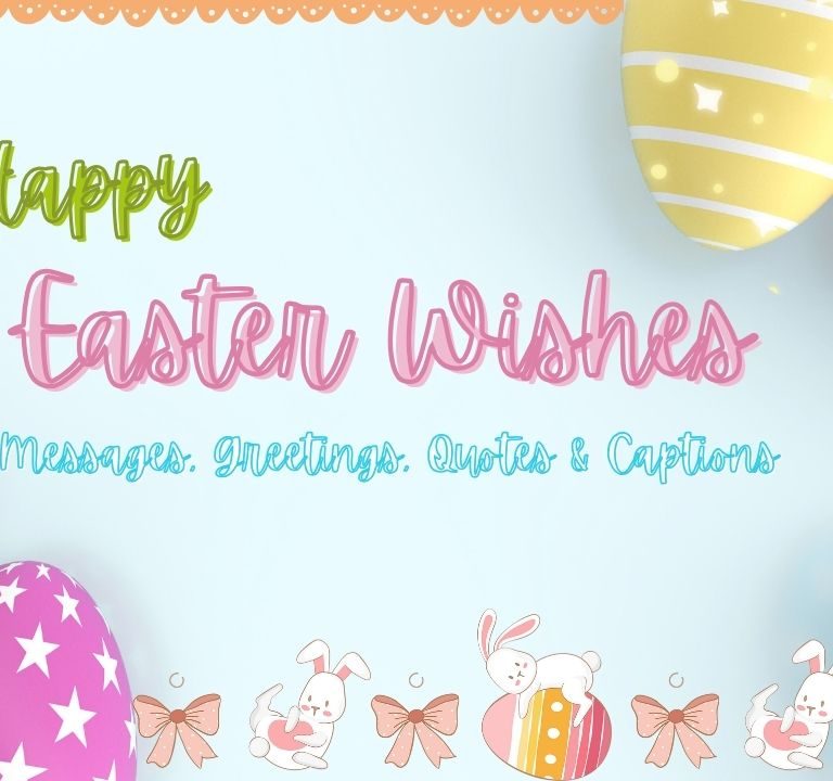 Happy easter wishes blog title