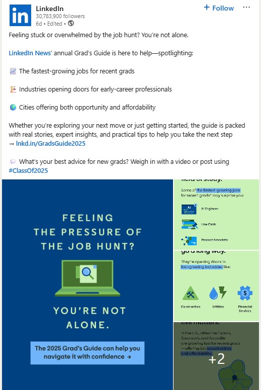 LinkedIn Post Ideas for Job Seekers Wordsmithh Blog Best Linkedin Content Ideas for Job Seekers to Get Noticed
